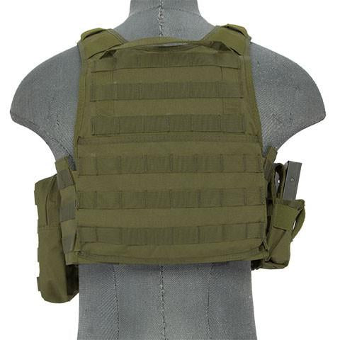 Tactical Assault Plate Carrier Vest Olive Drab (TAC2VEST)