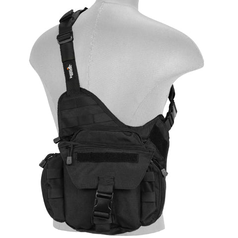 Tactical Side Messenger Bag Black (TMBAG)
