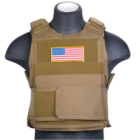 Tan Body Armor Vest (BAV) Iceberg Army Navy