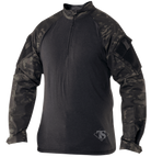 TruSpec Black Multicam 1/4 Zip Combat Shirt (2539)