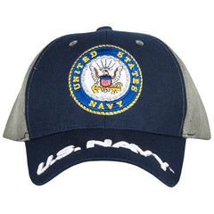 US Navy Embroidered Ball Cap (78-4011) Iceberg Army Navy