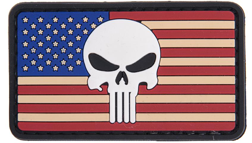 US Punisher Skull Flag Patch (PATCH040A)