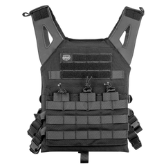 Valken Black Lightweight Plate Carrier II Vest (PC2BLK)