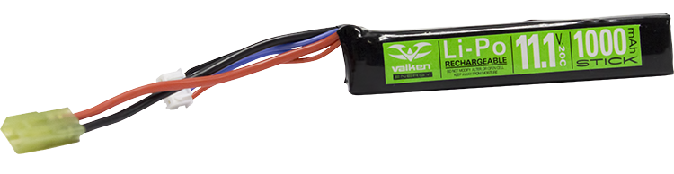 Valken Lipo Stick 11.1v 1000mAh (BATLS111000V)