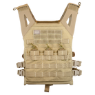 Valken Tan Lightweight Plate Carrier II Vest (PC2TAN)