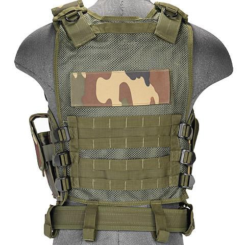 Woodland G2 Cross Draw Tactical Vest (TACVEST1)