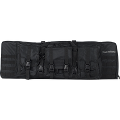 Valken 42" Double Airsoft Case Black (GB42DBV) / Airsoft Rifle Cases - Iceberg Army Navy